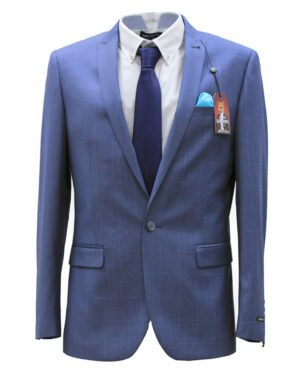 Slim Fit Bright Blue
